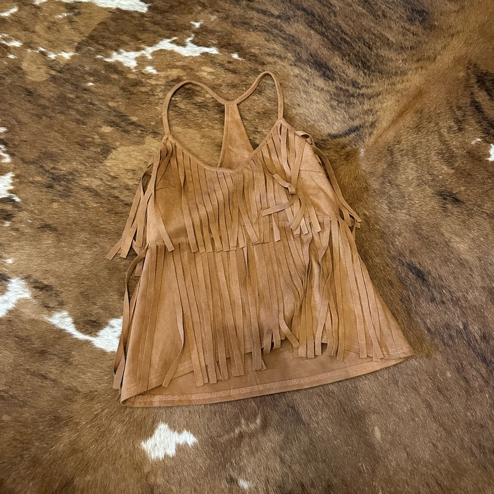 fringe tank top